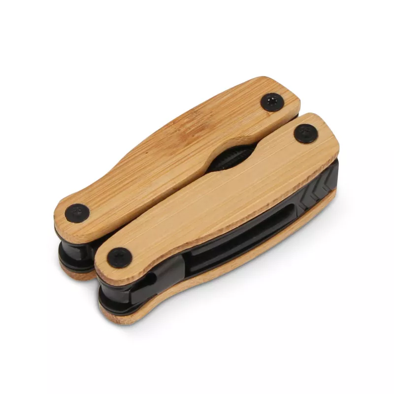 Multi-tool Bamboo 12 funkcji - czarny (LT93410-N0002)