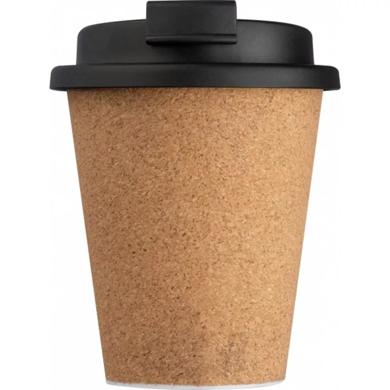 Kubek korkowy ANDENNE 350 ml - beżowy (215813)