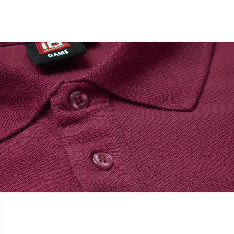 Koszulka bawełniana 210 g/m² ID Polo/stretch 0525 - Cerise (0525-CERISE)