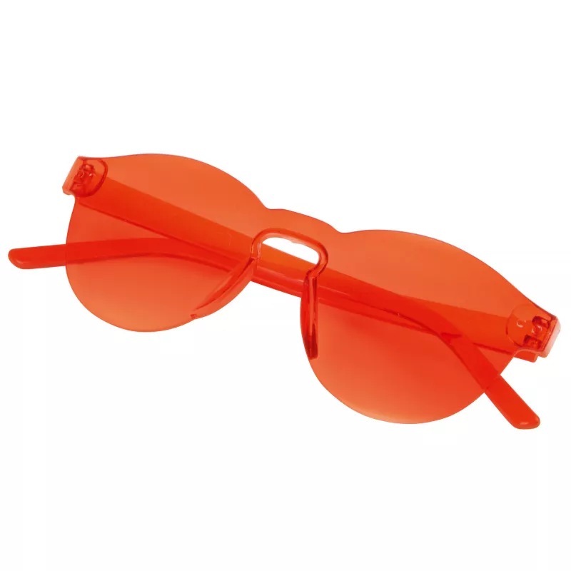 Okulary przeciwsłoneczne UV400  FANCY STYLE - pomarańczowy (56-0603088)