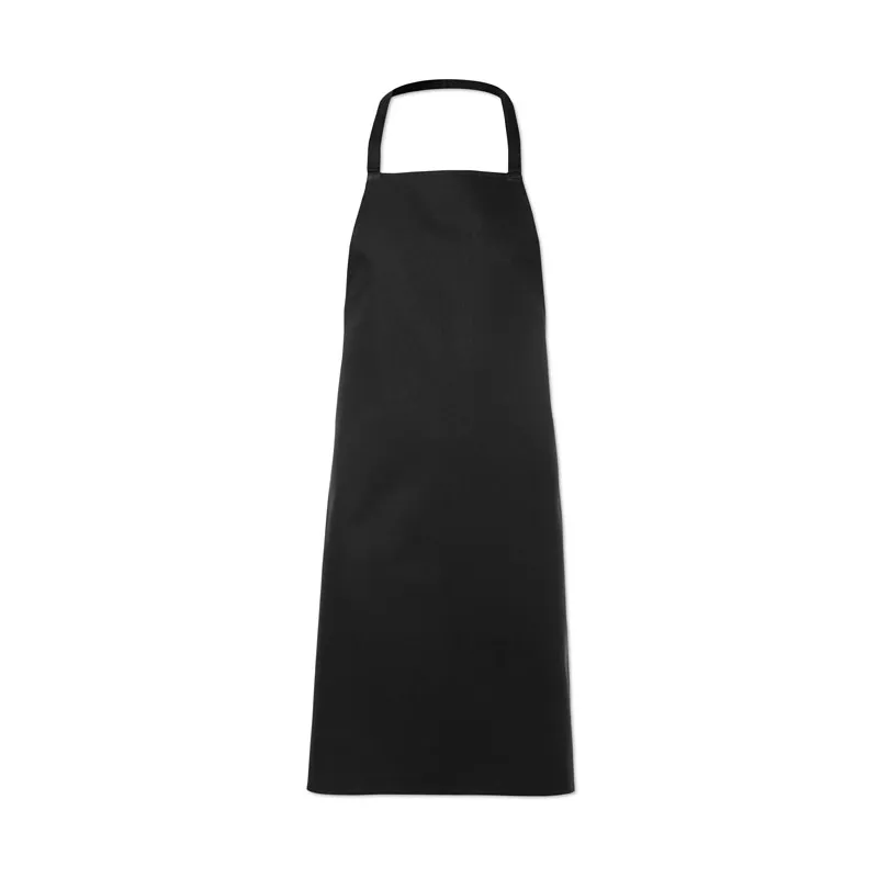 Fartuch kuchenny bawełniany 180 g/m² KITAB GLASGOW - Czarny (MO7251-03)