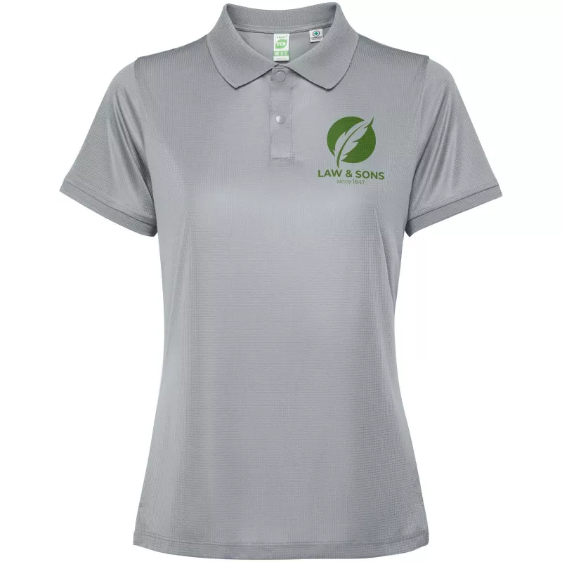 Tormo damskie polo z krótkim rękawem - Szary (R0401-GREY)