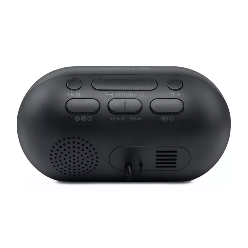 M-15 | Muse Podwójny budzik z radiem - czarny (LT55024-N0002)