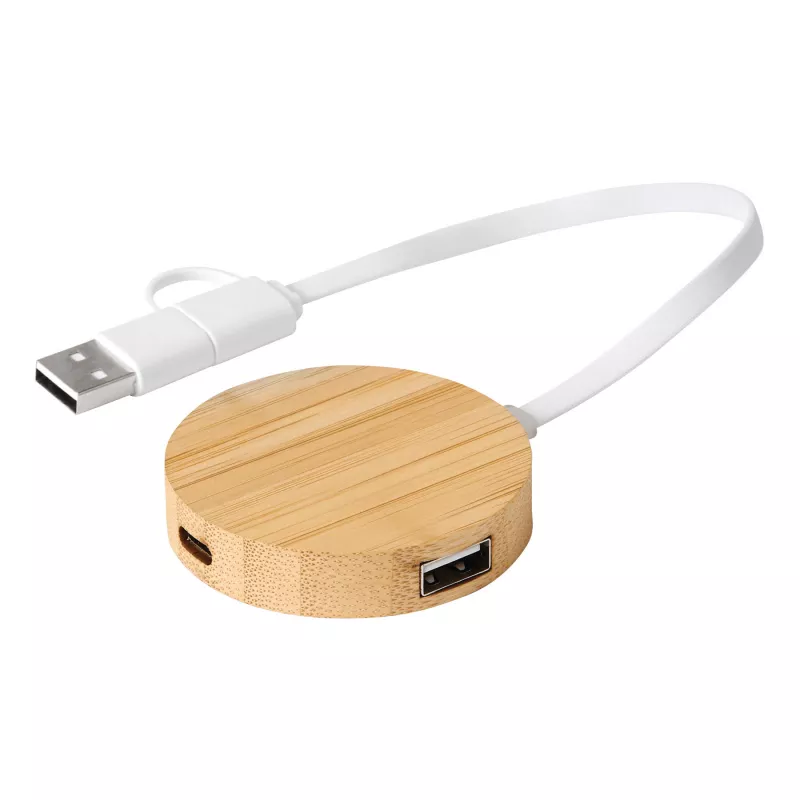USB hub - brązowy (56-1107106)