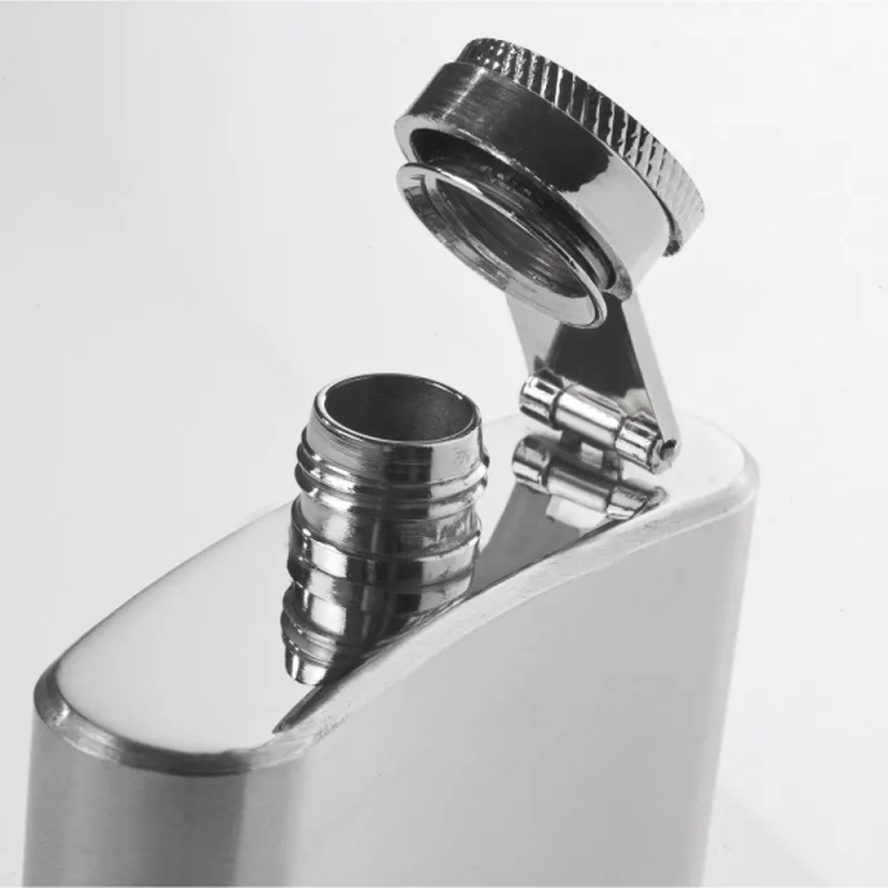 Piersiówka 104 ml PERCY - szary (6570807)