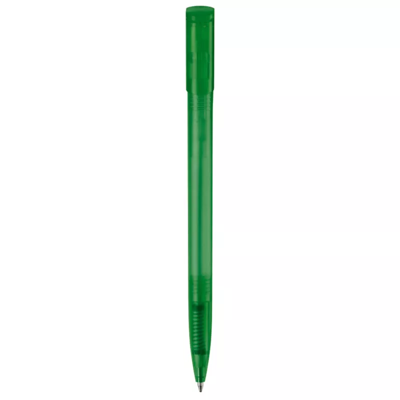 Długopis plastikowy Deniro Frosty - zielony  mrożony (LT87952-N5431)