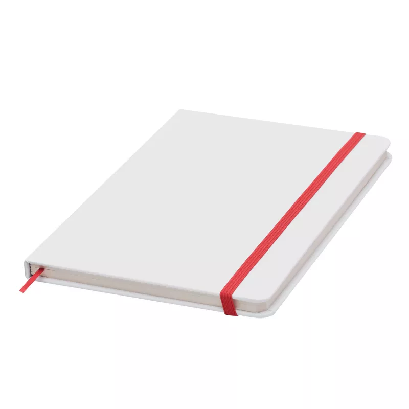 Notes AUTHOR w formacie A5 - biały, czerwony (56-1103266)