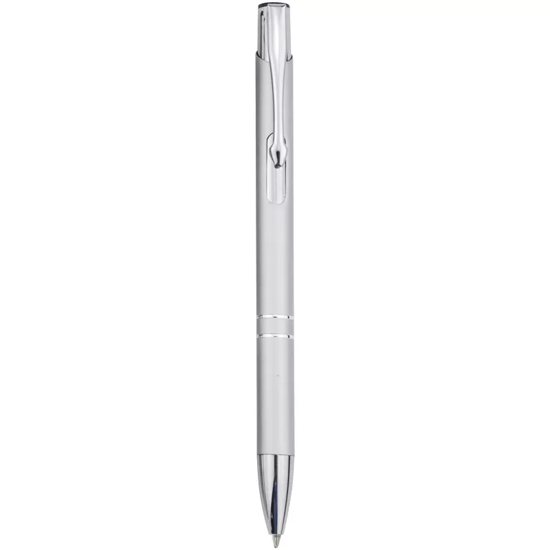 Aluminiowy długopis automatyczny Moneta - Srebrny (10710502)