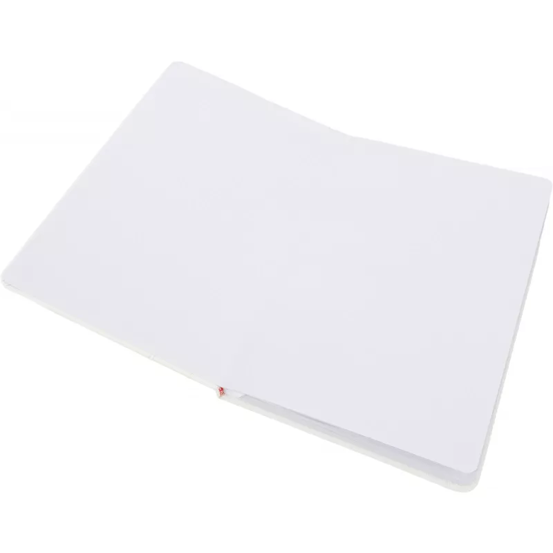 Notatnik A5 w kratkę CLELIA - biały (2136306)