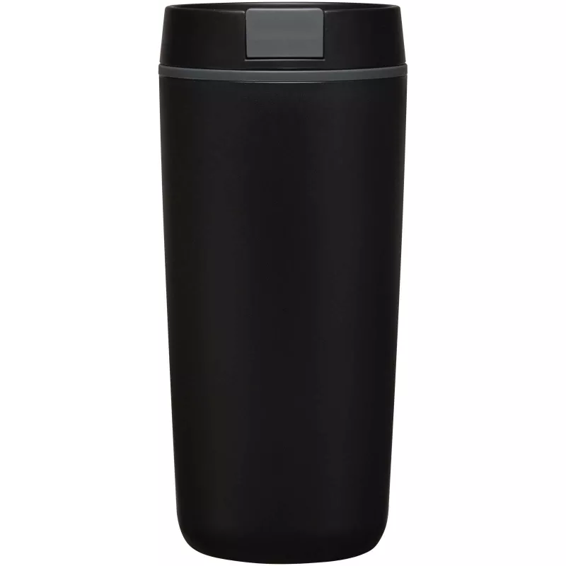 Sedona - kubek plastikowy o pojemności 480 ml, z podwójnymi ściankami - Czarny (10095390)