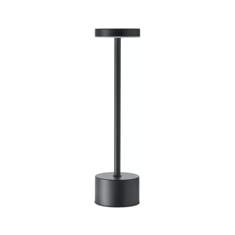 Lampka stołowa LED aluminiowa z akumulatorem BISTRO - Czarny (MO2928-03)