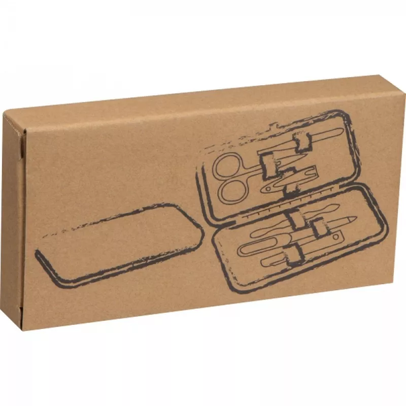 Zestaw do manicure DEBORA - czarny (7401203)