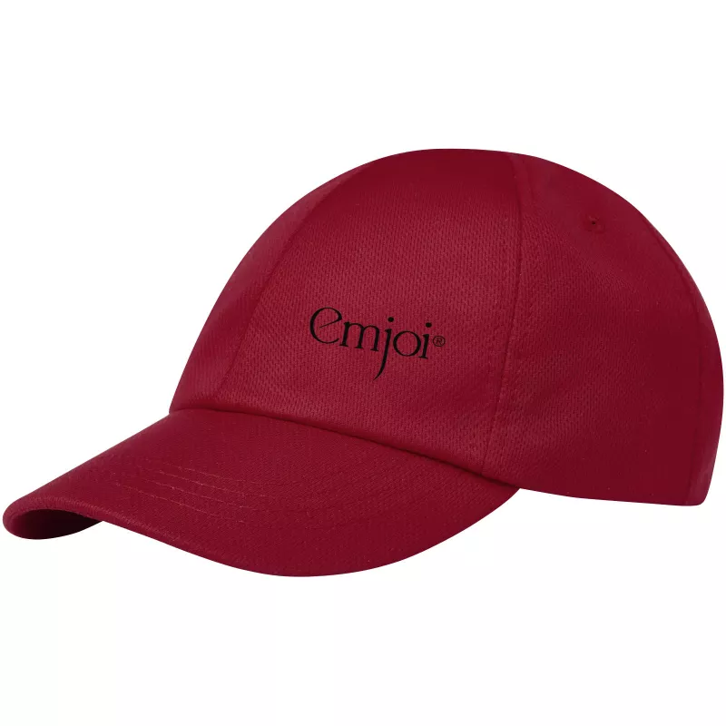 Cerus 6-panelowa luźna czapka z daszkiem - Czerwony (38684210)