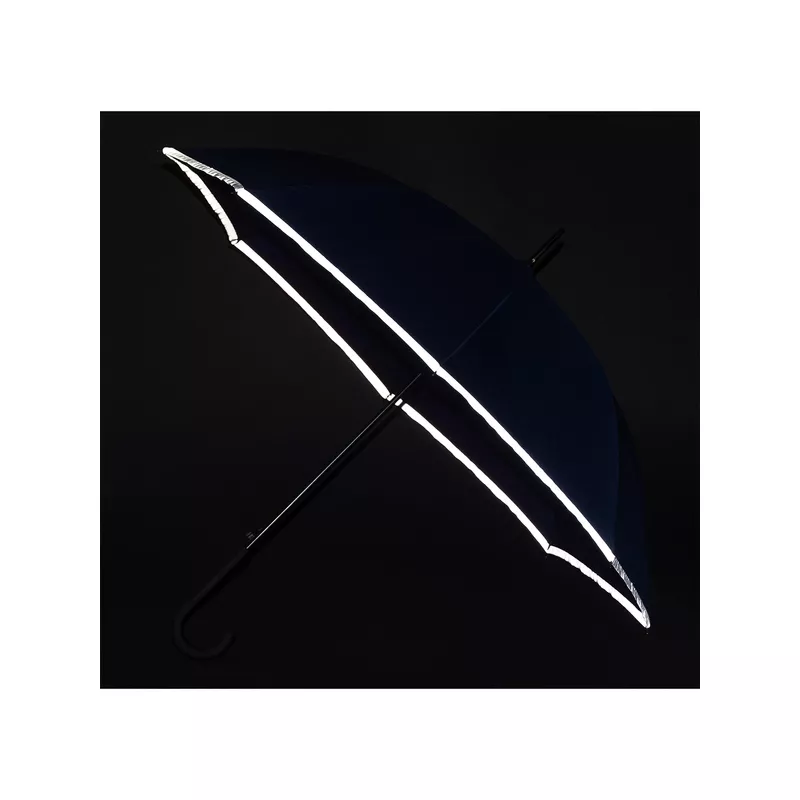 Parasol z taśmą odblaskową ø102 cm REFU - niebieski (R07951.04)