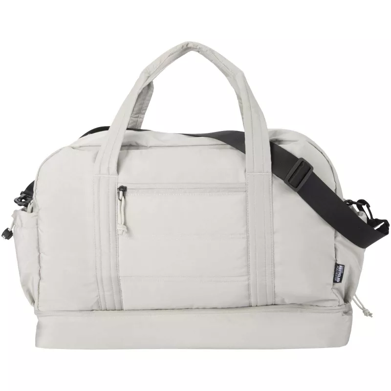 Puffer torba podróżna z certyfikatem GRS z recyklingu z izolowanym dnem, 30 l  - Sandstone (13011506)