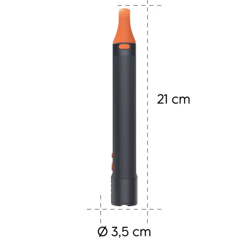 Latarka LED Hama FLX1200 - czarny (VH006-03)