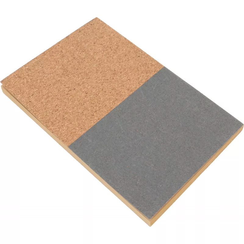 Notatnik A5 w kropki ATTILIO - szary (2181107)