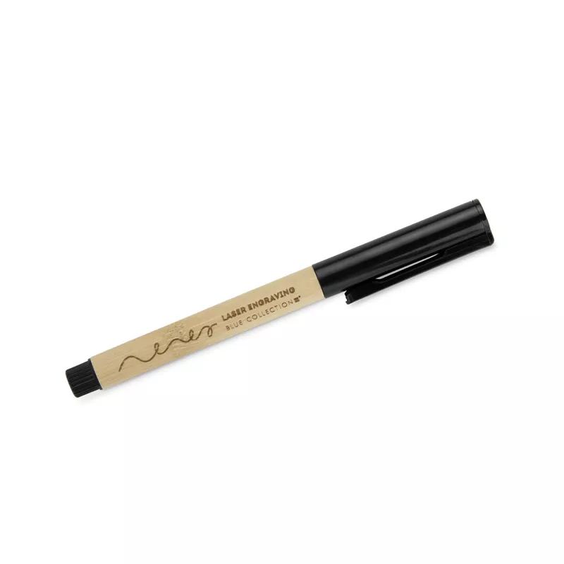 Długopis bambusowy TUFI - czarny (19202-02)