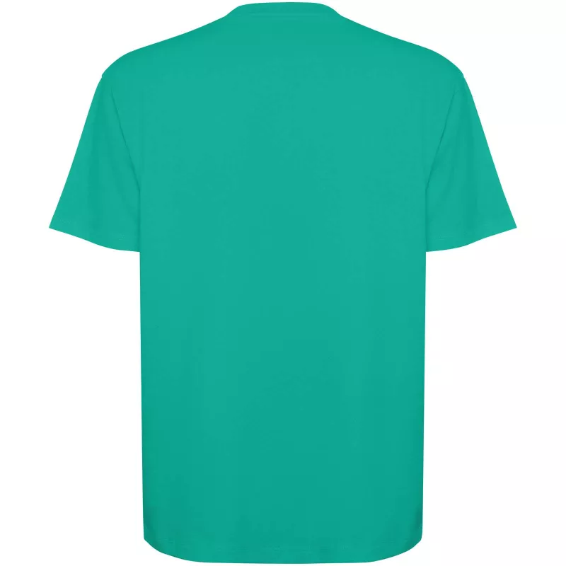 Koszulka Bull, unisex, oversize, z krótkim rękawem - Zielony jadeitowy (R6560D54)