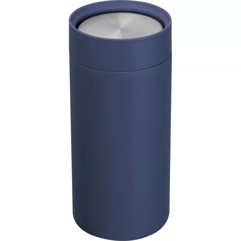 Kubek termiczny stalowy z recyklingu LE PORT MoLu 360 ml - granatowy (535344)