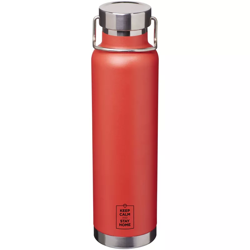 Butelka Thor 650 ml z miedzianą izolacją próżniową - Czerwony (10048804)