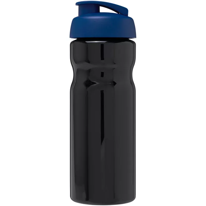 Bidon H2O Base® o pojemności 650 ml z wieczkiem zaciskowym - Czarny-Niebieski (21004513)