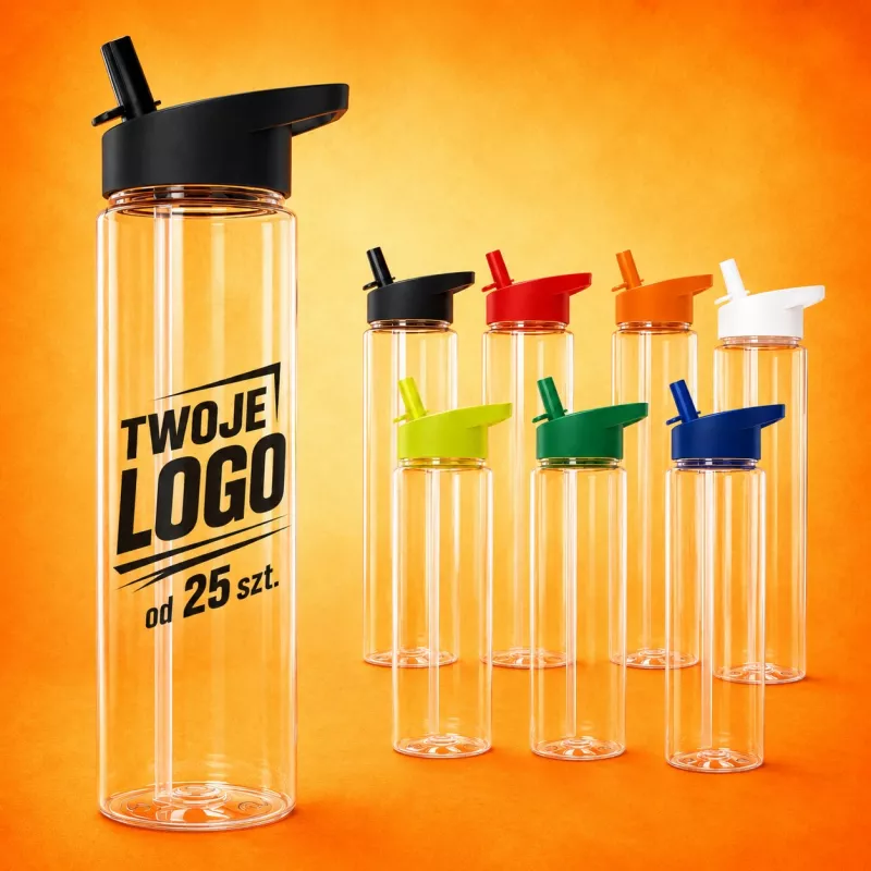 Butelka na wodę Avery R-PET 600ml - biały (LT98876-N0001)