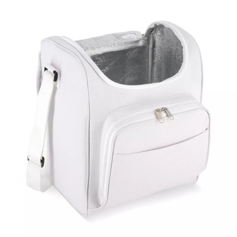 Torba chłodząca R-PET 600D 26 x 19 x 34cm 13L - biały (LT95394-N0001)