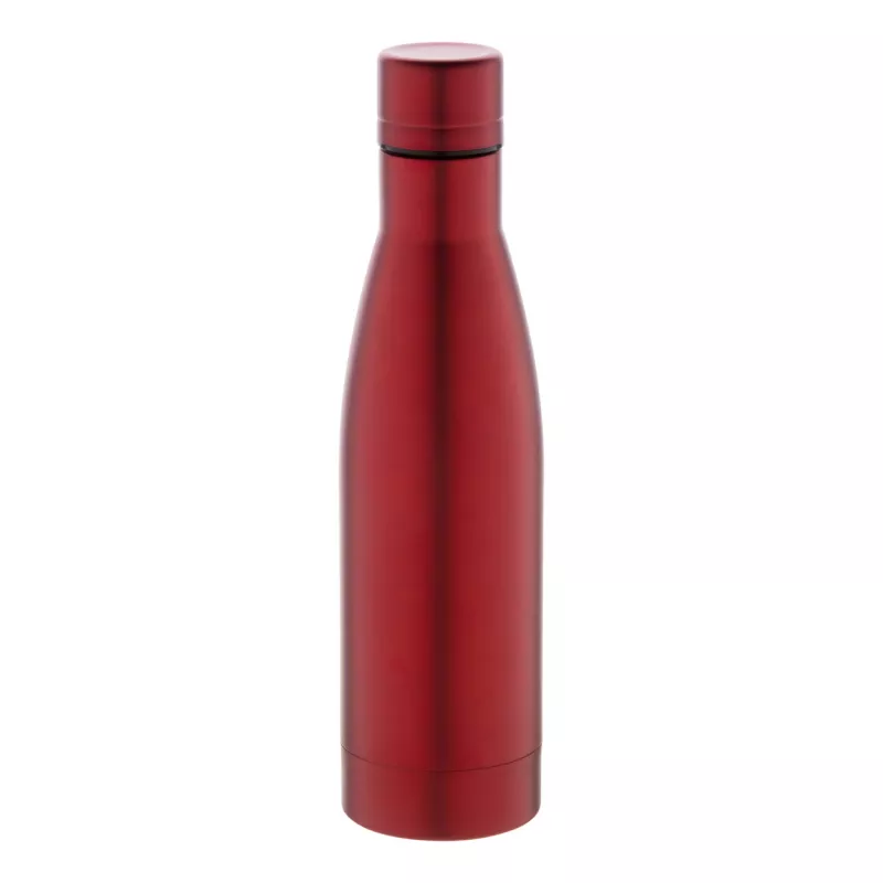 Butelka ze stali nierdzewnej i miedzi z izolującymi podwójnymi ściankami 500 ml Koppar - czerwony (AP800483-05)
