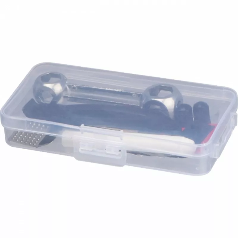 Zestaw narzędzi rowerowych ROCHELLE - przeźroczysty (269366)