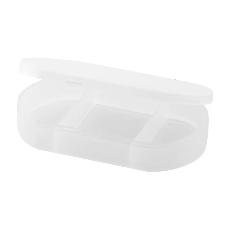 Pudełko na tabletki TRIZONE - biały matowy (AP731911-01T)
