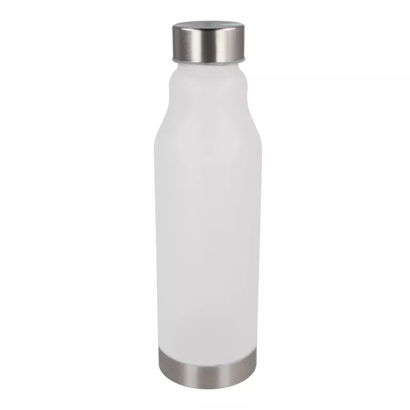 Matowa butelka R-PET 600ml - biały  mrożony (LT98824-N5401)