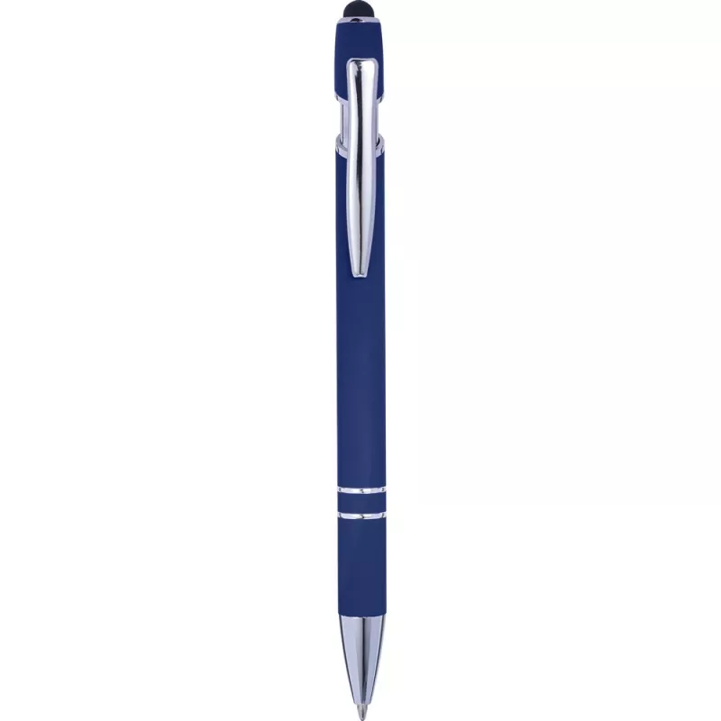 Długopis z touch pen-em - granatowy (V1917-04)