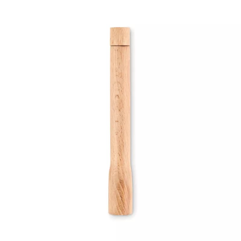 Latarka z drewna bukowego COB 5W TELES - Drewna (MO6695-40)