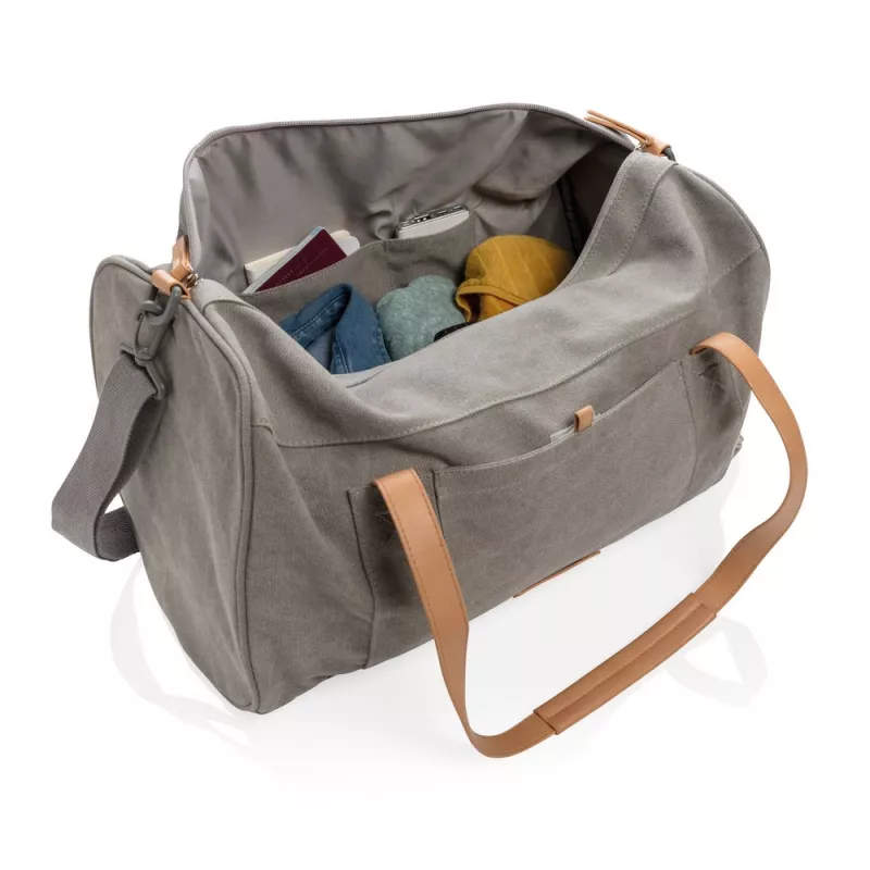 Torba sportowa, podróżna - szary (P762.472)