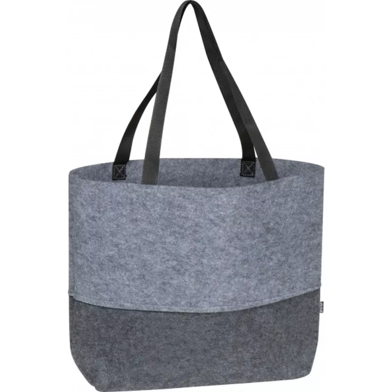 Torba na zakupy z filcu rPET SAN MATEO - szary (435507)