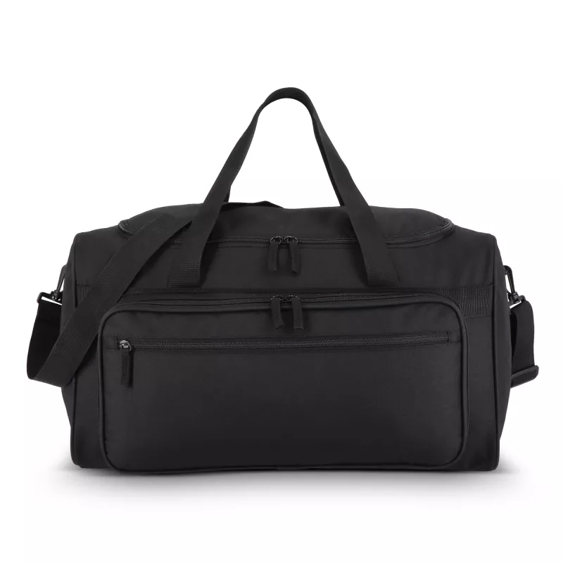Torba sportowo-podróżna R-PET 600D 51 x 25 x 29 cm 37 l - czarny (LT95368-N0002)