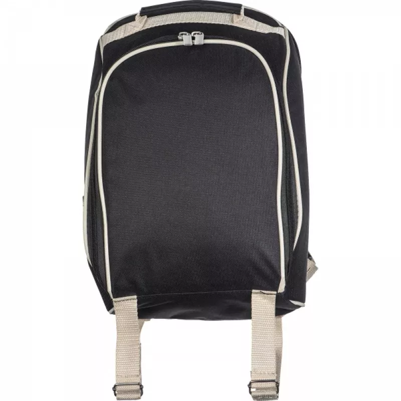 Plecak piknikowy CLAUDIA - czarny (6660503)