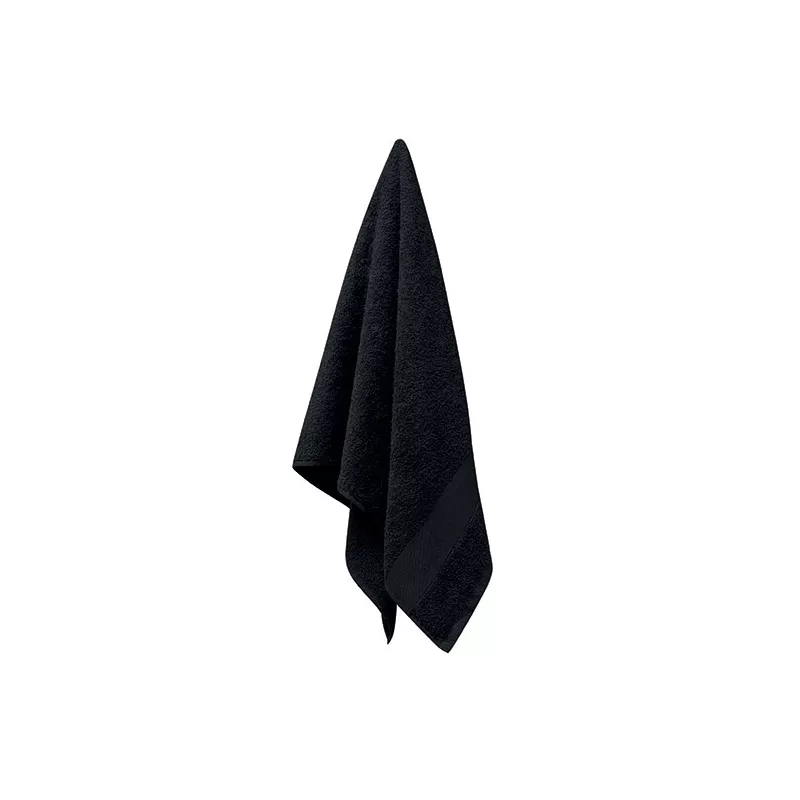 Ręcznik frotte organiczny 50x100 cm 360 g/m² TERRY - Czarny (MO9931-03)