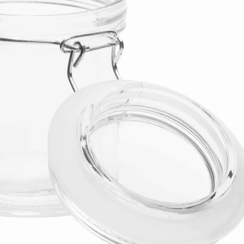Szklany słoik, pojemność ok. 280 ml - transparentny (56-0306045)