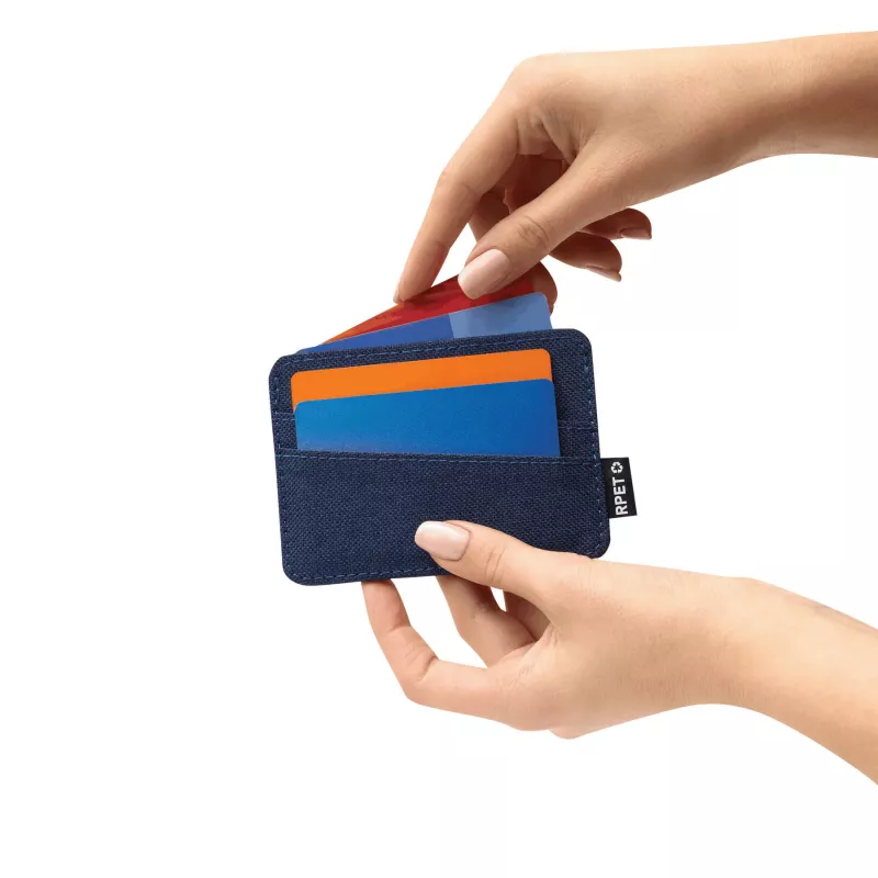 Etui na karty - ciemnoniebieski (56-0402438)