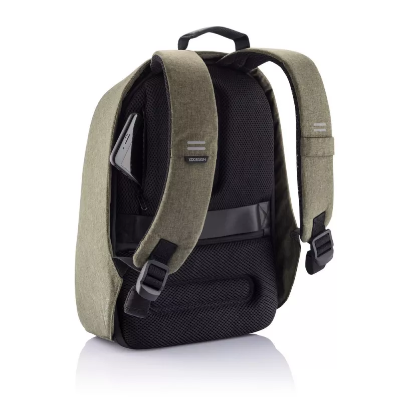 Bobby Hero Small plecak chroniący przed kieszonkowcami - zielony (P705.707)