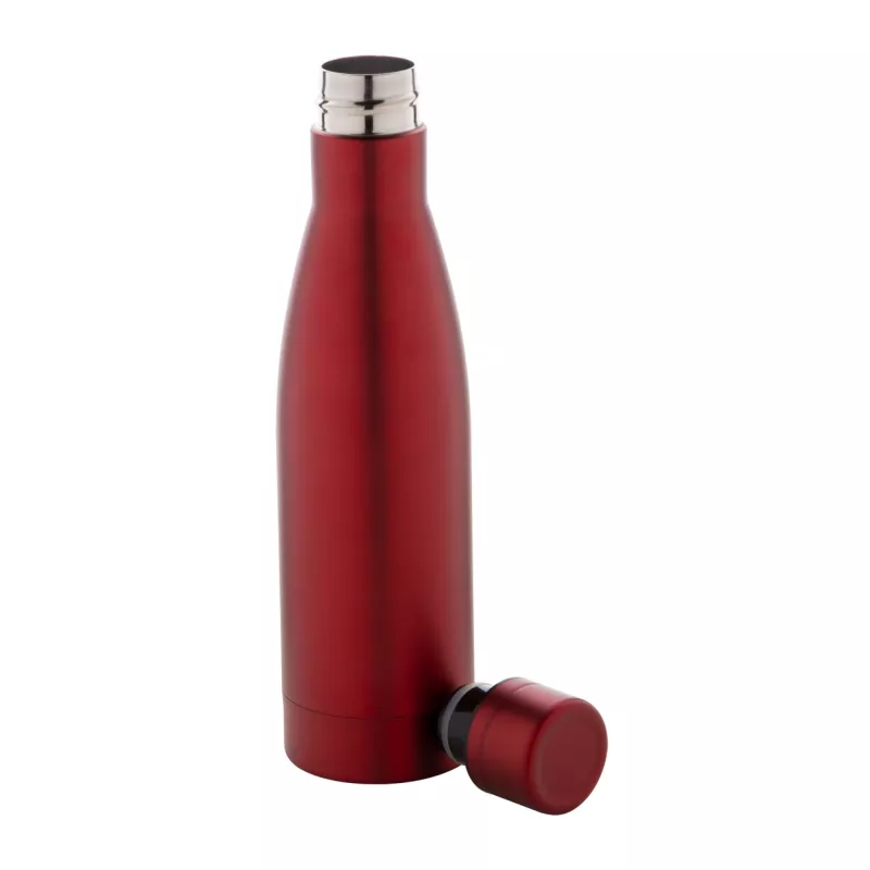 Butelka ze stali nierdzewnej i miedzi z izolującymi podwójnymi ściankami 500 ml Koppar - czerwony (AP800483-05)