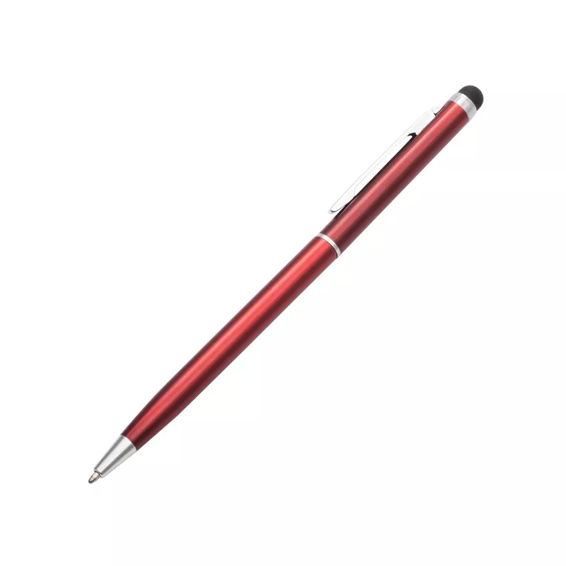 Długopis aluminiowy Touch Tip - czerwony (R73408.08)