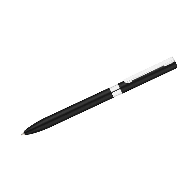 Długopis żelowy GELLE czarny wkład - czarny (19619-02)