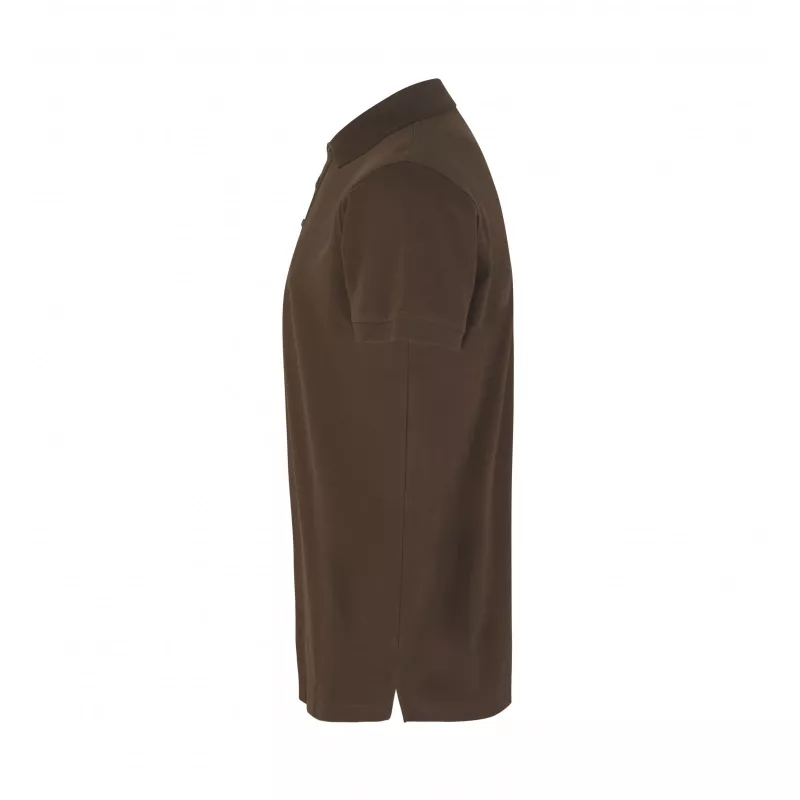 Koszulka bawełniana 210 g/m² ID Polo/stretch 0525 - Mocca (0525-MOCCA)