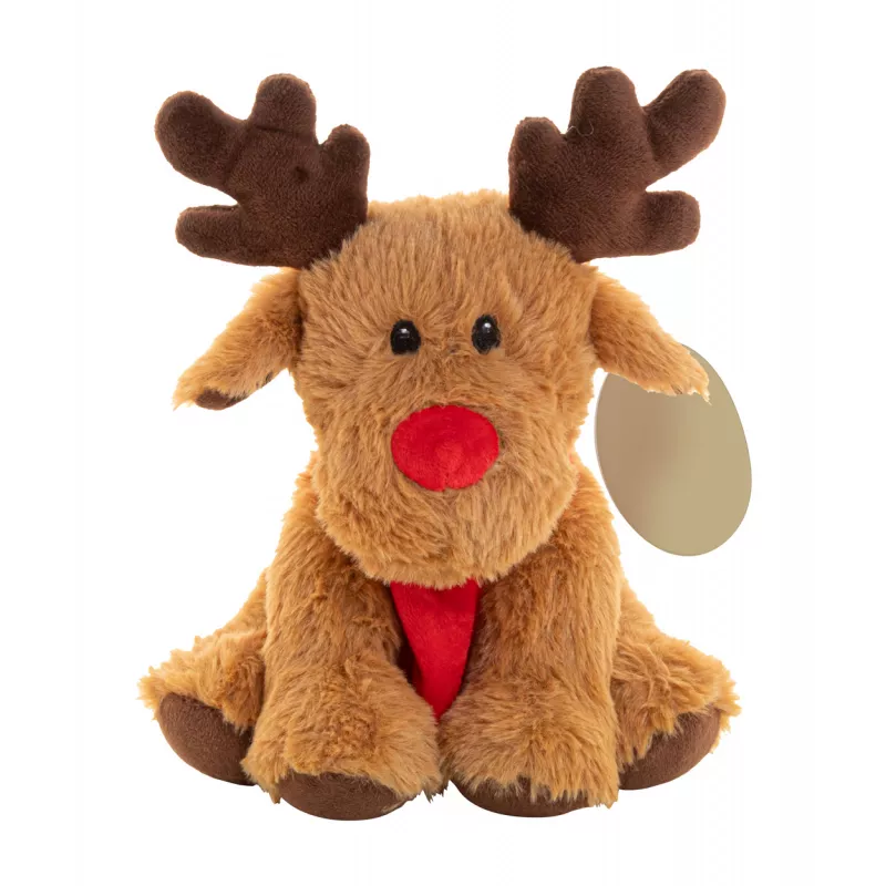 Nordeer pluszowy renifer RPET - brązowy (AP800739)