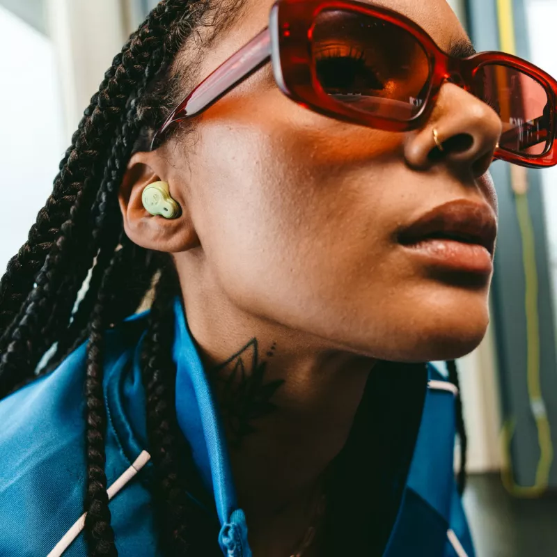 Słuchawki douszne Fresh 'n Rebel Twins Breez True Wireless - jasnozielony (LT49738-N0032)