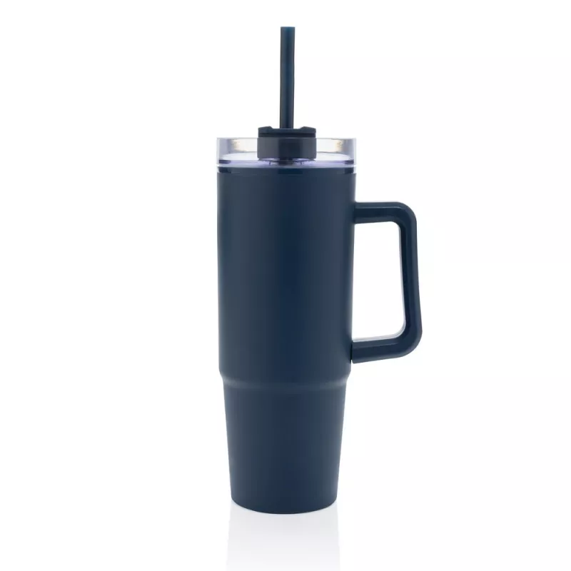 Kubek podróżny 900 ml Tana, plastik z recyklingu - granatowy (P437.100)
