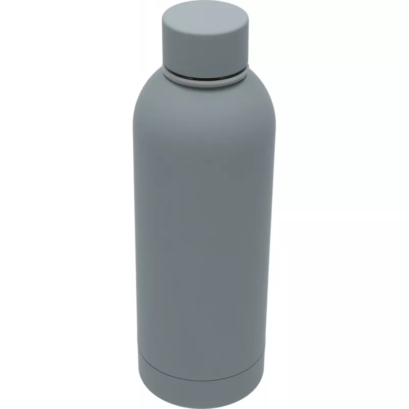 Butelka stalowa soft touch OSTRAVA 750 ml - szary (496807)